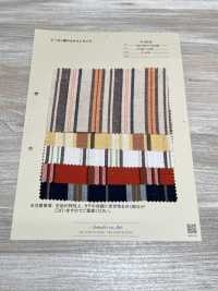 A-8032 人造丝亚麻多条纹[面料] 有延商店 更多图片