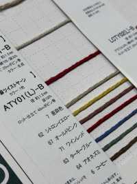 ATY01(L)-B 麻捻纱串 1.3MM[缎带、带、绳子] Cordon 更多图片