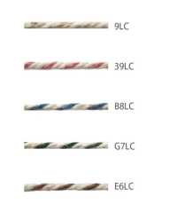 LCTY02(L)-B 亚麻色麻花纱 1.3MM[缎带、带、绳子] Cordon 更多图片