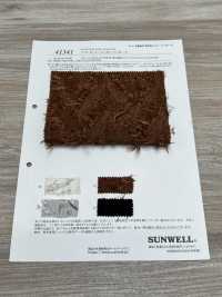 41341 波浪形剪裁人字纹提花[面料] SUNWELL三维尔 更多图片