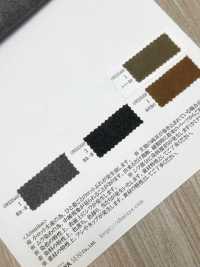 OWE35450 棉麻帆布的麻长炭染色和柿子单宁帆布[面料] 小原屋纤维 更多图片