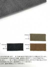 OWE35450 棉麻帆布的麻长炭染色和柿子单宁帆布[面料] 小原屋纤维 更多图片