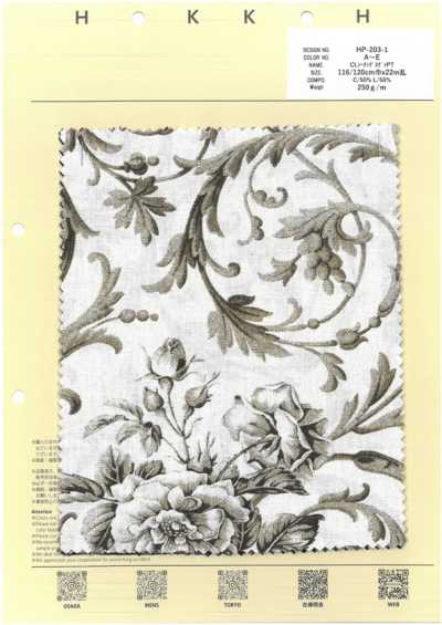 HP-203-1 CL坯布 苏瓦PT
