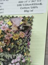 DP-3513-1 60精纺细布数码印花动物花园[面料] HOKKOH北高 更多图片