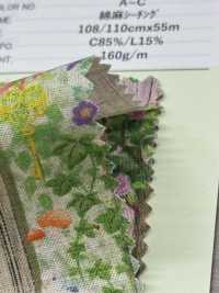 DP-4856-4 秘密花园麻坯布[面料] HOKKOH北高 更多图片