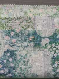 DP-4856-4 秘密花园麻坯布[面料] HOKKOH北高 更多图片