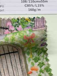 DP-4856-4 秘密花园麻坯布[面料] HOKKOH北高 更多图片