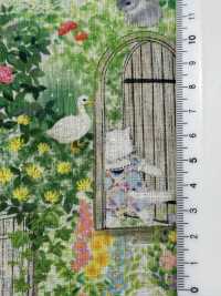 DP-4856-4 秘密花园麻坯布[面料] HOKKOH北高 更多图片