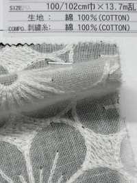 8026-870-1 纱绣花[面料] HOKKOH北高 更多图片