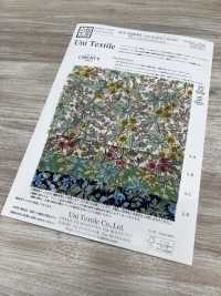 KCP609MWL-DK-16 60 %纯棉草坪奇迹波浪自由印花[面料] 小纹工房(宇仁纤维) 更多图片