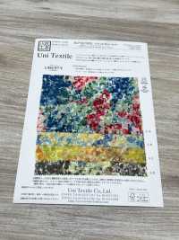 KCP807MWL-DK-22 80 %棉质草坪布 Miracle Wave Liberty 印花玛丽牛仔裤[面料] 小纹工房(宇仁纤维) 更多图片