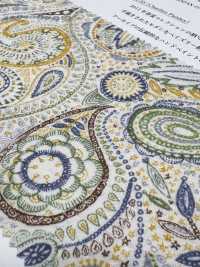 KCP807MWL-DK-35 80支棉质精纺细布Miracle Wave Liberty印花 Charlie's Paisley[面料] 小纹工房(宇仁纤维) 更多图片