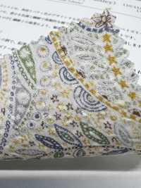 KCP807MWL-DK-35 80支棉质精纺细布Miracle Wave Liberty印花 Charlie's Paisley[面料] 小纹工房(宇仁纤维) 更多图片