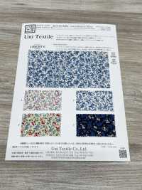 KCP807MWL-DK-9 80精纺细布棉质草坪布奇迹波浪自由印花鲁本斯玫瑰[面料] 小纹工房(宇仁纤维) 更多图片