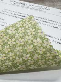 KCP807MWL-DK-10 80 %棉质草坪奇迹波浪自由印花斑点[面料] 小纹工房(宇仁纤维) 更多图片