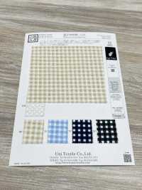 KCP808HRP-D711 80 %棉 Lone Hanna 波纹印花[面料] 小纹工房(宇仁纤维) 更多图片