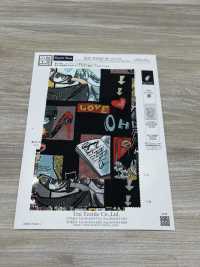 KDP2312SD-58-DD-774 双绉宽幅喷墨打印[面料] 小纹工房(宇仁纤维) 更多图片