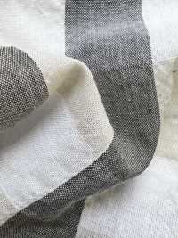 KKC907-D1 棉质天丝纱线色织抽褶格纹[面料] 小纹工房(宇仁纤维) 更多图片