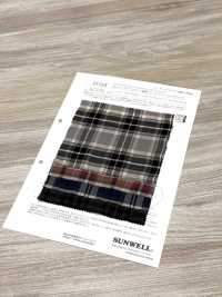 35518 fuwa.テンセル(TM)モダール繊維/コットン シャーリングチェック[面料] SUNWELL三维尔 更多图片