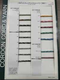 ACT-01MCL(M) 4毫米蛋白扭绳子[缎带、带、绳子] Cordon 更多图片