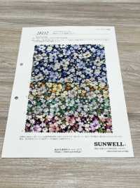 28112 60线精纺细布小花印花[面料] SUNWELL三维尔 更多图片