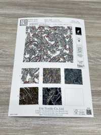 KKP2338-DB-276 丝绉Chirimen®[面料] 小纹工房(宇仁纤维) 更多图片