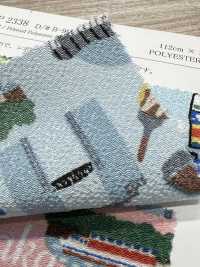 KKP2338-DB-99 丝绉Chirimen®[面料] 小纹工房(宇仁纤维) 更多图片