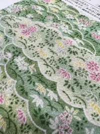 KKP2338-D-KUMONIHANA 二子丝绉云与花[面料] 小纹工房(宇仁纤维) 更多图片