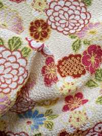 KKP2338-D-HANAKOMATI 二子丝绉花小町[面料] 小纹工房(宇仁纤维) 更多图片