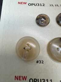 OPU312 水牛角四孔树脂纽扣 Osaka Plastic Industries（DAIYA BUTTON） 更多图片