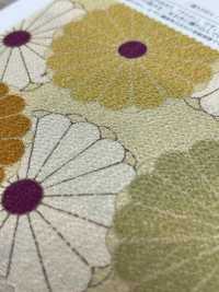 KKP2338-D-KIKUYUZEN 二子丝绉菊花友禅[面料] 小纹工房(宇仁纤维) 更多图片