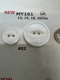 MY161 水牛角双孔树脂纽扣 Osaka Plastic Industries（DAIYA BUTTON） 更多图片