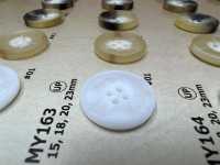 MY163 水牛角四孔树脂纽扣 Osaka Plastic Industries（DAIYA BUTTON） 更多图片