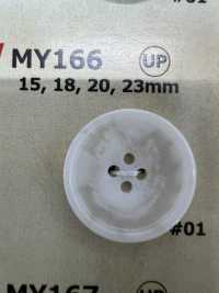 MY166 水牛角四孔树脂纽扣 Osaka Plastic Industries（DAIYA BUTTON） 更多图片