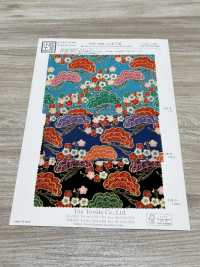 KKP2338-D-MATUNIUME 二子丝绉松梅[面料] 小纹工房(宇仁纤维) 更多图片