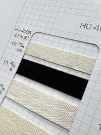 HC-4005 0.5mm厚棉质双斜纹带[缎带、带、绳子] 无制造商名 更多图片