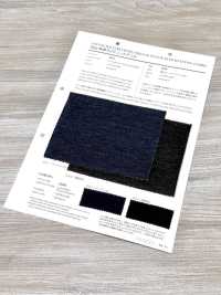 504R 10盎司类似织物的针织丹宁布针织罗纹，用于连接[面料] VANCET 奔时代 更多图片