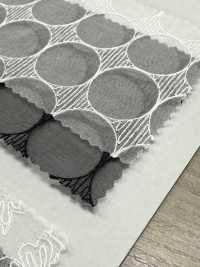 SLC8567 SLC 8567（圆形）真丝欧根纱蕾丝[面料] 古山 更多图片