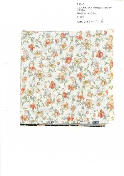 83068 SEVENBERRY® 平纹布 未漂白棉 Nostalgia Collection / Shirley