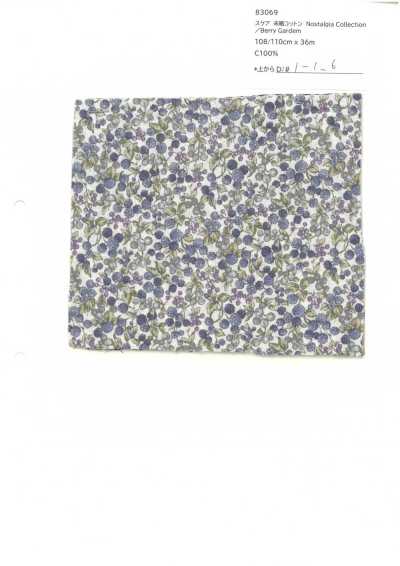 83069 SEVENBERRY® 平纹布 未漂白棉 Nostalgia Collection / Berry Garden