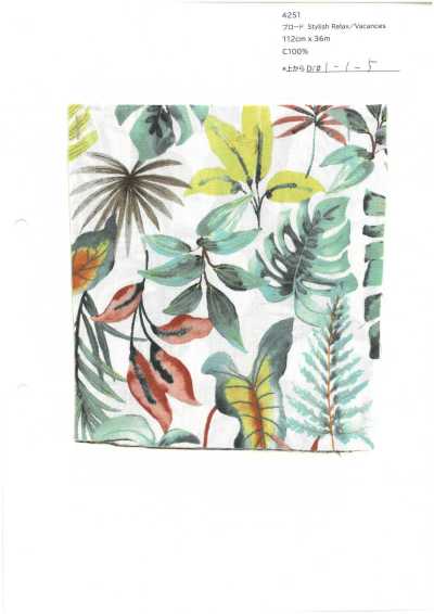 4251 SEVENBERRY®  平纹布 Stylish Relax / Vacances