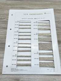 HR-1020 麻混纺经编石纹S[缎带、带、绳子] 无制造商名 更多图片