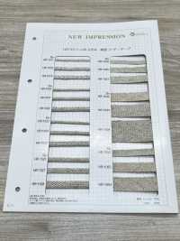 HR-1023 麻混纺经编针织物 S[缎带、带、绳子] 无制造商名 更多图片