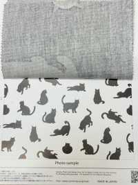 AP52101-DR 黑猫牛津（对折）[面料] Cosmo Textile 更多图片