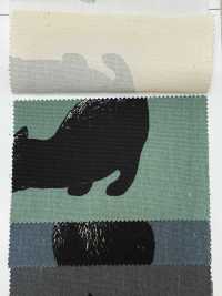 AP52101-DR 黑猫牛津（对折）[面料] Cosmo Textile 更多图片