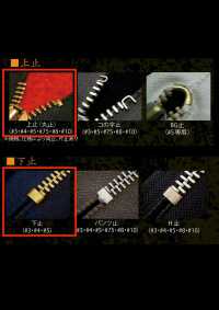 75-G-CO-C WALDES复古拉链，红铜色（金色） ，尺寸，棉带，闭端 朝日拉链 更多图片