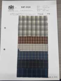 SBT-014 有机迷你格纹水洗加工[面料] 桑村纤维 更多图片