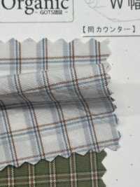 SBT-024 有机迷你格纹水洗加工[面料] 桑村纤维 更多图片