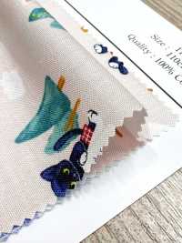 AP55203 绘本动物坯布（圆卷）[面料] Cosmo Textile 更多图片