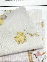 AP55205-DR 粉彩动物双层纱布（对折）[面料] Cosmo Textile 更多图片